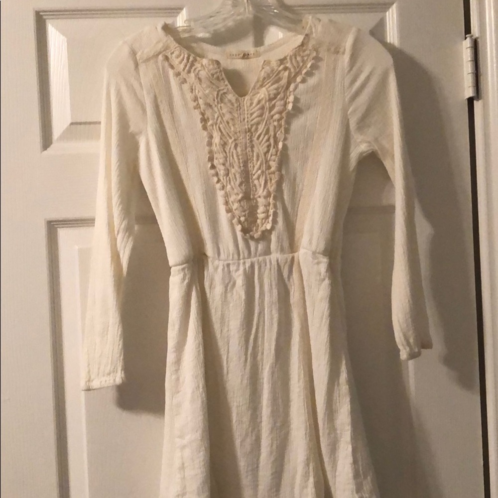 girls copper key vintage dress